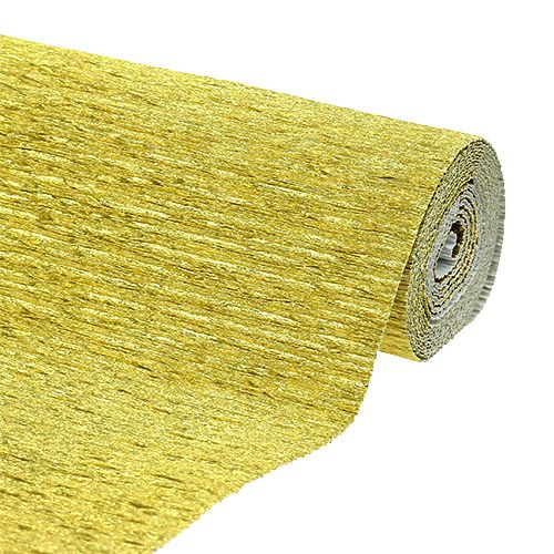 Floristik24 Papier krepowy Florist Gold 50x250cm