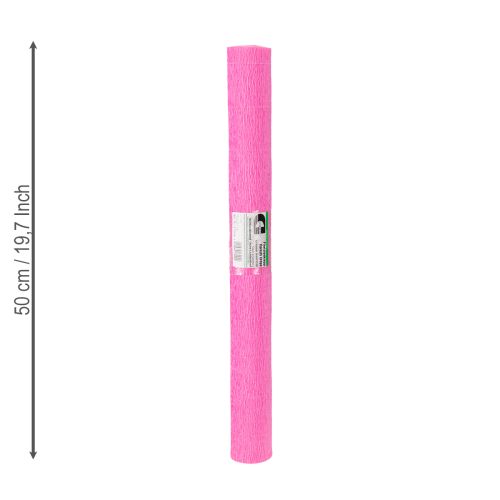 Produkt Papier krepowy florystyczny jasnoróżowy 50x250cm