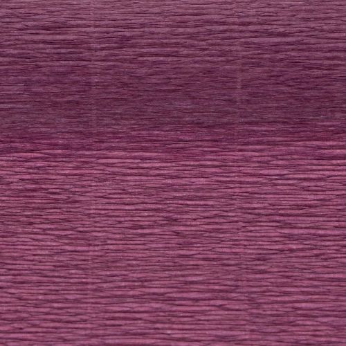 Papier florystyczny krepowy do dekoracji, fioletowy, 50x250cm | Floristik24.pl