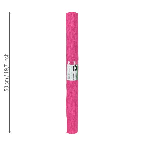 Produkt Bibułka krepa kwiaciarni różowy 50x250cm