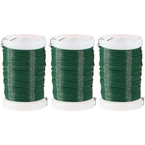 Produkt Drut florystyczny Drut ozdobny mirtowy zielony 0,30mm 100g 3 szt