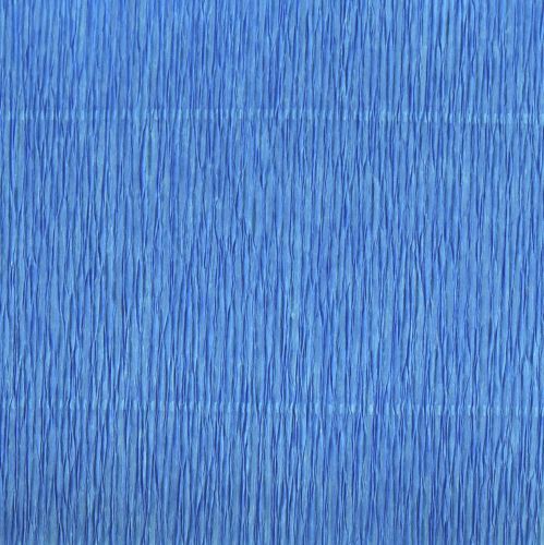 Produkt Kwiat krepa niebieska szer.10cm gramatura 128g/m2 dł.250cm 2 sztuki