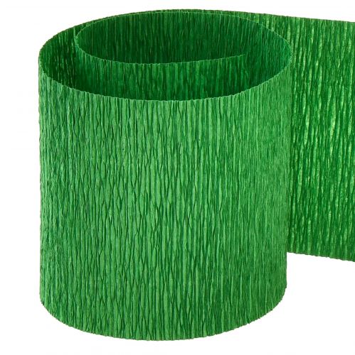 Produkt Kwiat krepowy zielony szer.10cm gramatura 128g/m2 dł.250cm 2 sztuki