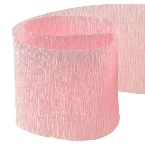 Produkt Krepa kwiatowa jasnoróżowa S10cm gramatura 128g/m2 L250cm 2 sztuki