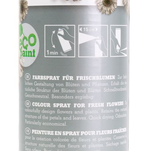 Floristik24 Flower Spray Flower Decor Silver 400ml