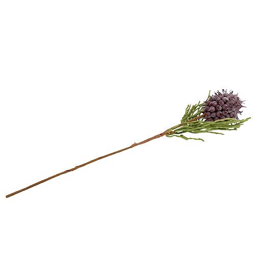 Floristik24 Piankowe Kwiaty Sztuczne Fioletowe L65cm