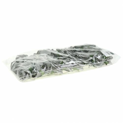 Produkt Róża piankowa Ø6cm szara 27 szt