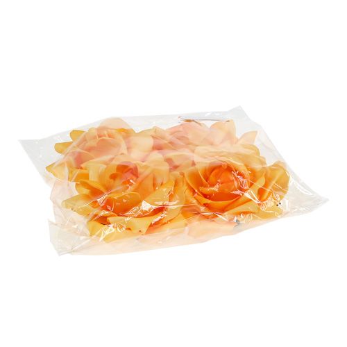 Produkt Róża piankowa Ø15cm Żółta 4 szt
