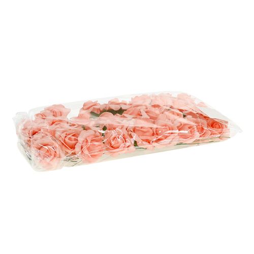 Produkt Róża Piankowa Ø4,5cm Łosoś 36 szt