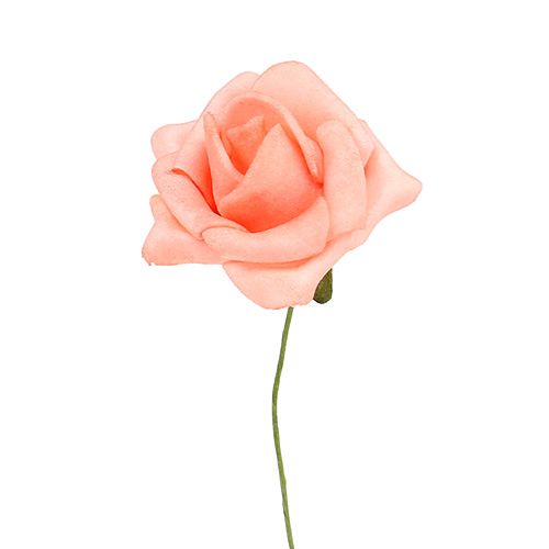 Produkt Piankowa Róża Ø 3,5 cm łosoś 48 szt.