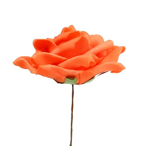 Produkt Piankowe róże pomarańczowe Ø15cm 4szt