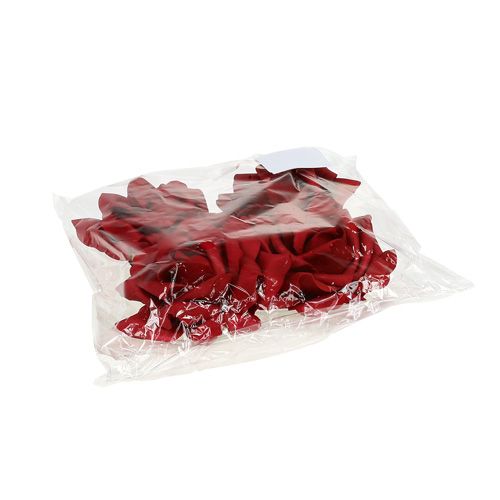 Floristik24 Róża piankowa Róża piankowa czerwona Ø15cm 4 szt