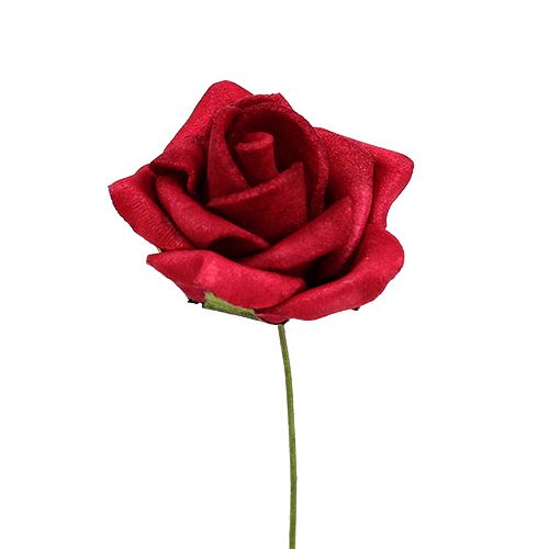 Produkt Róża piankowa czerwona Ø4cm 48 szt