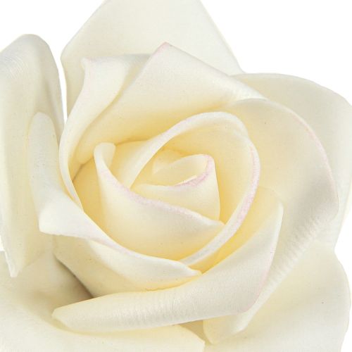 Produkt Róże piankowe Wanilia Róże sztuczne Ø6cm 27 szt