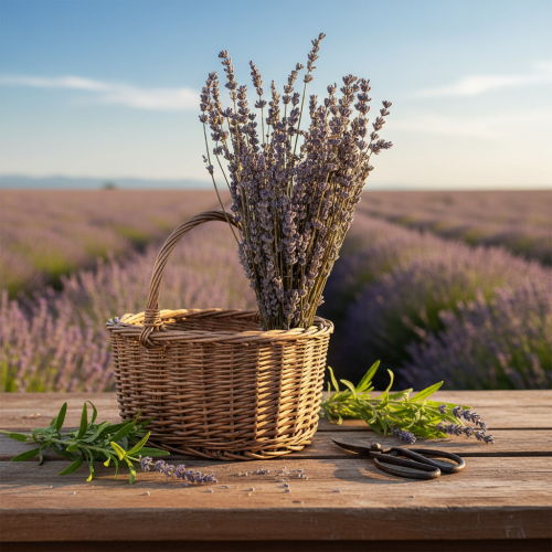 Produkt Suszona lawenda, pachnące suszone kwiaty, 35-40 cm, 100 g