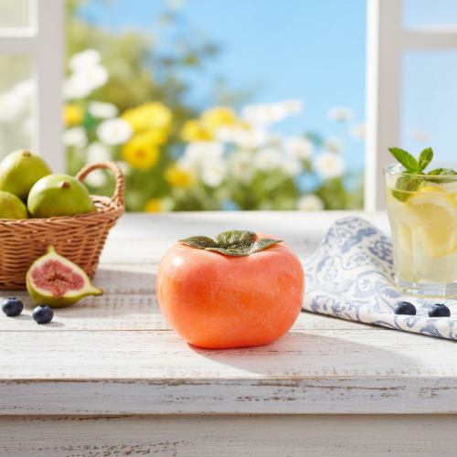 Produkt Sztuczny owoc persymony Ozdobny sztuczny owoc Ø8cm W5,5cm