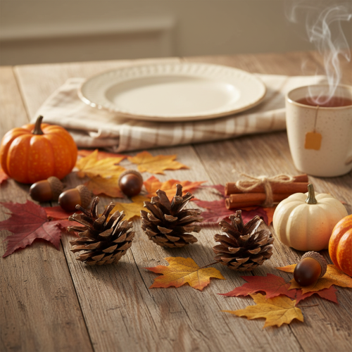 Produkt Szyszki dekoracyjne Szyszki sosny zwyczajnej naturalne 4-5cm 250g