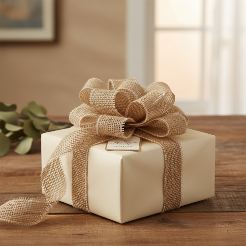 Produkt Naturalna wstążka jutowa, szerokość 5cm, długość 40m