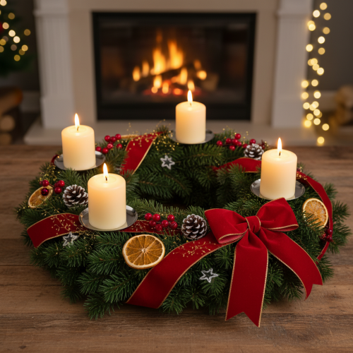 Produkt Świecznik srebrny Ø10cm 4 szt