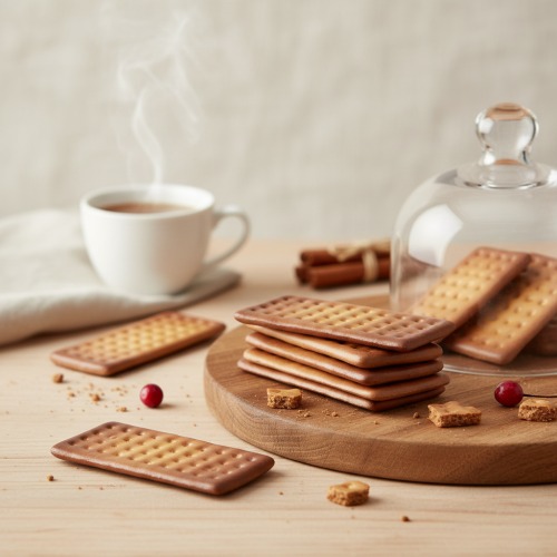 Produkt Ciasteczka dekoracyjne, sztuczne jedzenie, 24 sztuki, 9 x 4 cm, dekoracja stołu, dekoracja witryny sklepowej, dekoracja na imprezę, rekwizyty do zdjęć