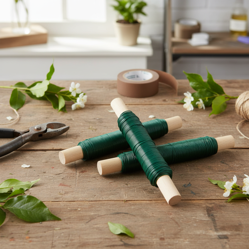 Produkt Drut florystyczny drut wiążący zielony 0,65mm 100g 3 szt.