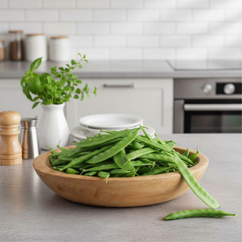 Produkt Zielony groszek Sztuczne warzywa spożywcze 11,5cm 24 szt