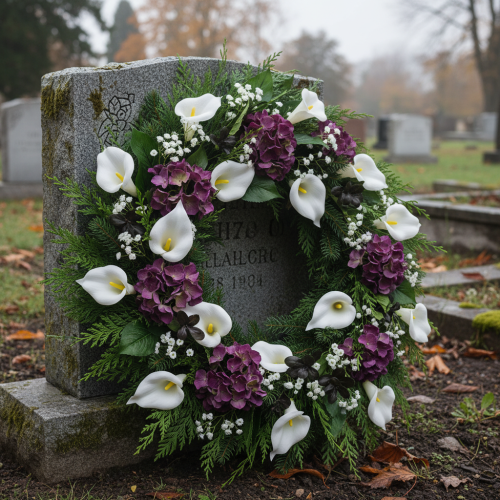 Produkt Kalie na drucikach, małe, białe, 50 szt.