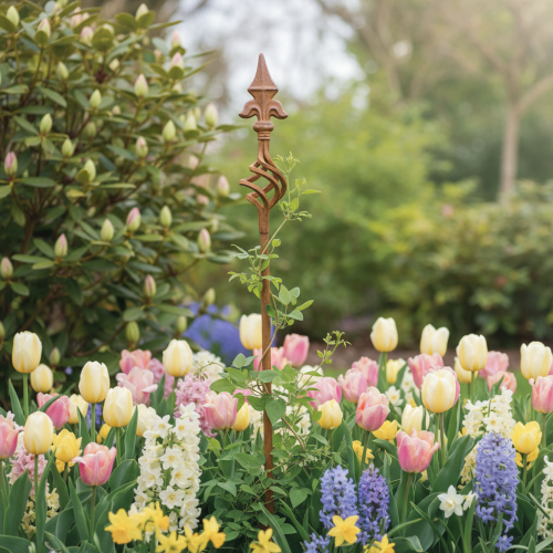 Produkt Kratka ogrodowa do dekoracji ogrodu z elementem dekoracyjnym 115 cm