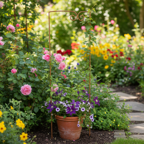 Produkt Kratka, element dekoracyjny do rabat i donic, 75 cm