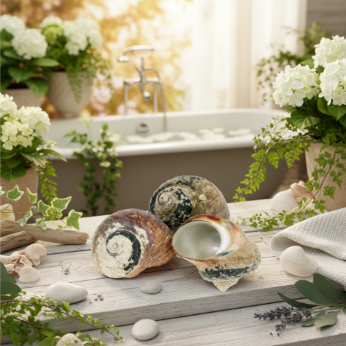 Turban Shell Alikreukel Naturalny 500g | Floristik24.pl