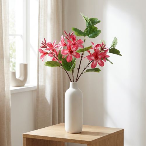 Sztuczna gałązka storczyka Bauhinia Różowa sztuczna roślina 62cm | Floristik24.pl
