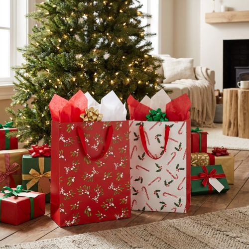Produkt Torby na prezenty Torba na prezenty świąteczne Torba na prezenty 18×24×8cm 2szt