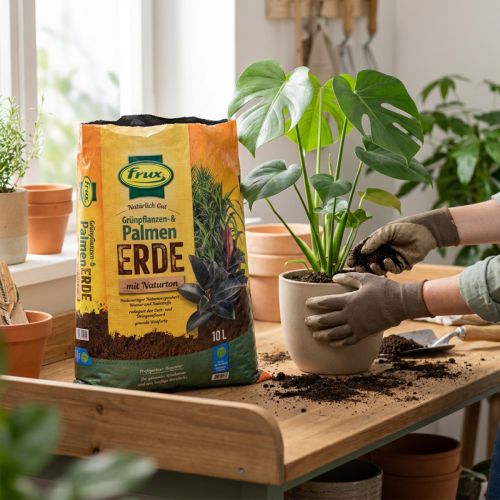 Frux Green Plant & Palm Soil z nawozem o powolnym uwalnianiu 10l | Floristik24.pl