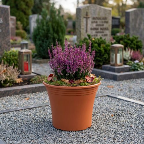 Doniczka „Irys” terakota plastikowa Ø15cm W13cm 1 szt | Floristik24.pl
