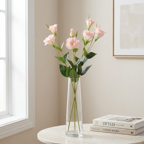 Lysianthus sztuczny róż 87,5cm | Floristik24.pl