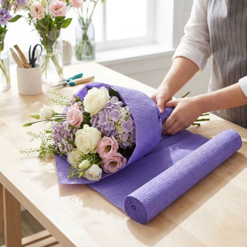 Papier florystyczny krepowy