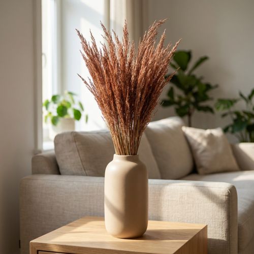 Trawa gięta czerwona Agrostis Trawa sucha czerwono-brązowa 65cm 80g | Floristik24.pl