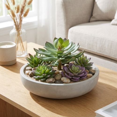 Sztuczna soczysta zieleń 27cm | Floristik24.pl