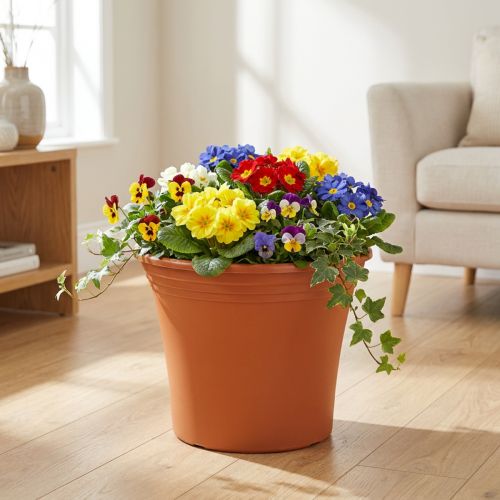 Doniczka „Irys” terakota plastikowa Ø38cm W31cm 1 szt | Floristik24.pl