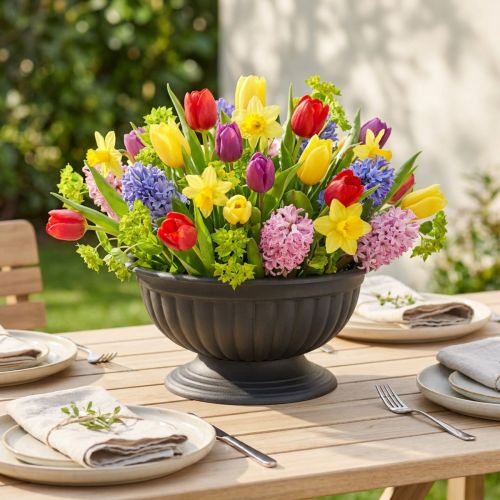 Produkt Miska z nóżką, antracyt, Ø26cm