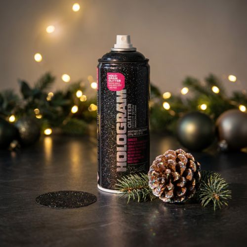 Hologram Glitter Spray Glitter spray w aerozolu jedwabisty mat 400ml | Floristik24.pl