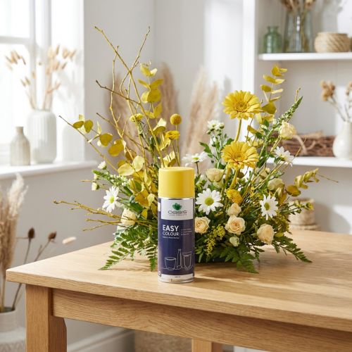Produkt OASIS® Easy Color Spray, farba w sprayu żółta 400ml