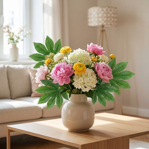 Produkt Aralia liść z łodygą zielony L61,5cm 12szt.