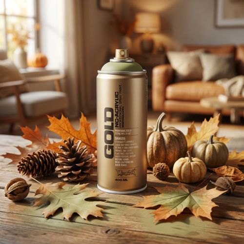 Produkt Farba w sprayu zielona Farba w sprayu Montana Gold Manila zielona 400ml