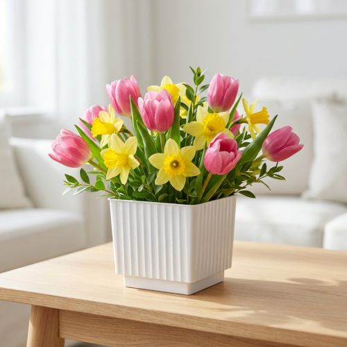 Kostki do pianki florystycznej 6,5cm białe 20 szt | Floristik24.pl