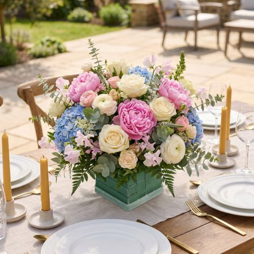 Produkt Układ stołu z cegły piankowej florystycznej 11cm x 11cm x 8,5cm 4 szt