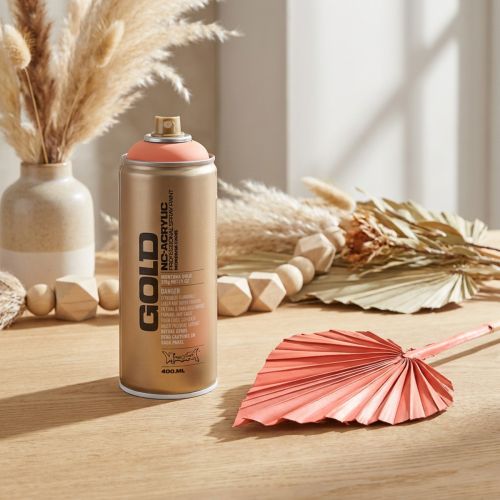 Produkt Lakier w sprayu lakier w sprayu łosoś lakier akrylowy lakier Montana Gold 400ml