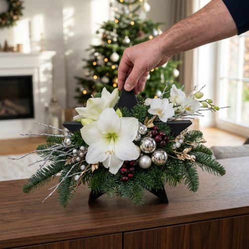 OASIS® Czarna Bioline® Pianka Kwiatowa Gwiazda Czarna W30cm 2 szt | Floristik24.pl