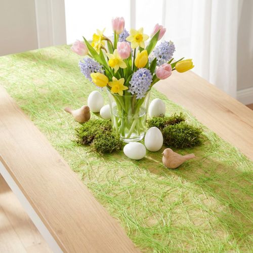 Produkt Dekoracyjny polar Sizoweb bieżnik jabłkowy zielony 30cm 5m