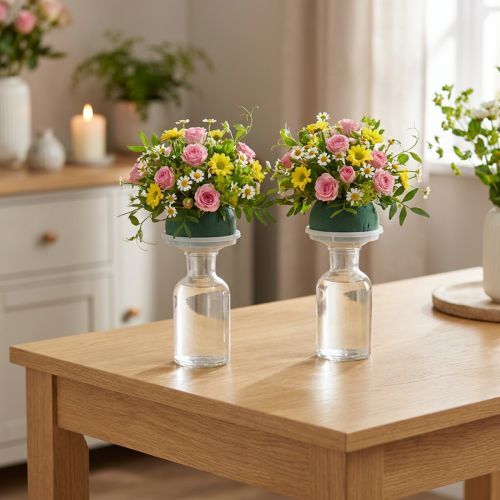Oasis Ecobase dekoracja urny kwiatowa pianka pamiątkowa florystyka Ø6,5cm 6 szt | Floristik24.pl